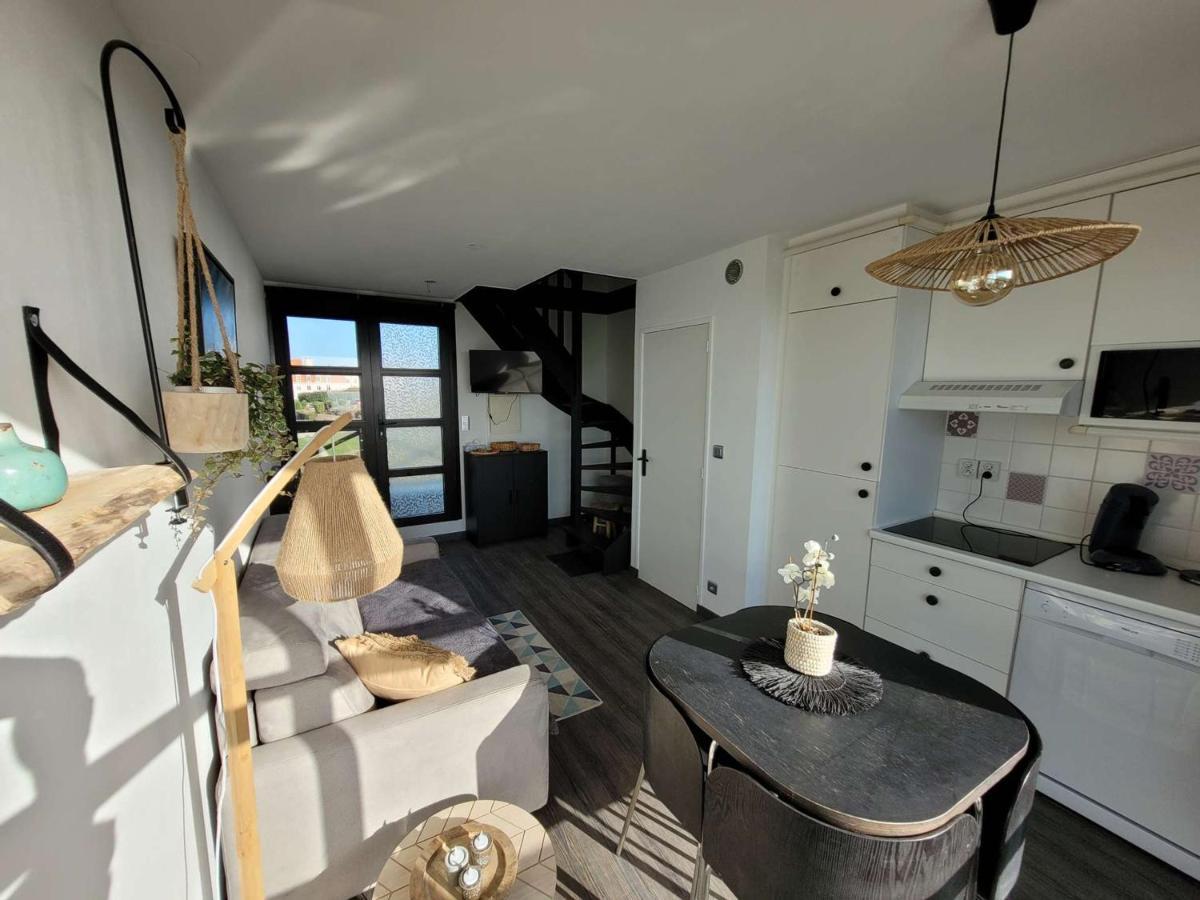 Duplex Neuf Avec Balcon Vue Mer, Parking Prive Et Wifi - 2 Pers, Proche Commerces - Fr-1-675-19 Leilighet Wimereux Eksteriør bilde
