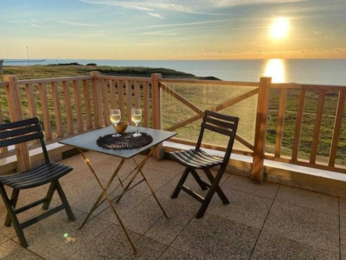 Duplex Neuf Avec Balcon Vue Mer, Parking Prive Et Wifi - 2 Pers, Proche Commerces - Fr-1-675-19 Leilighet Wimereux Eksteriør bilde